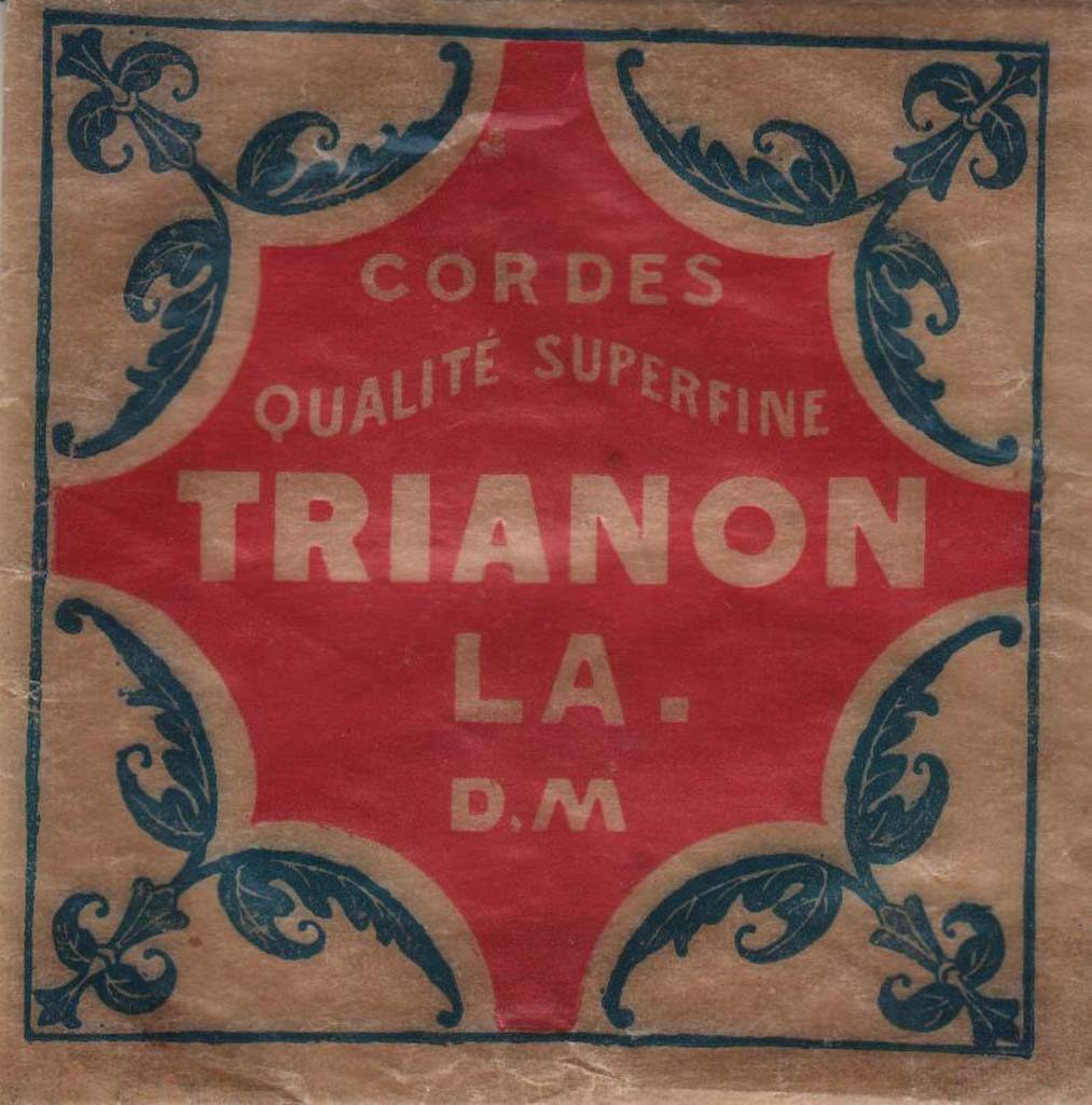 Légende : Trianon, qualité superfine##Propriété : Sac-053-mdv